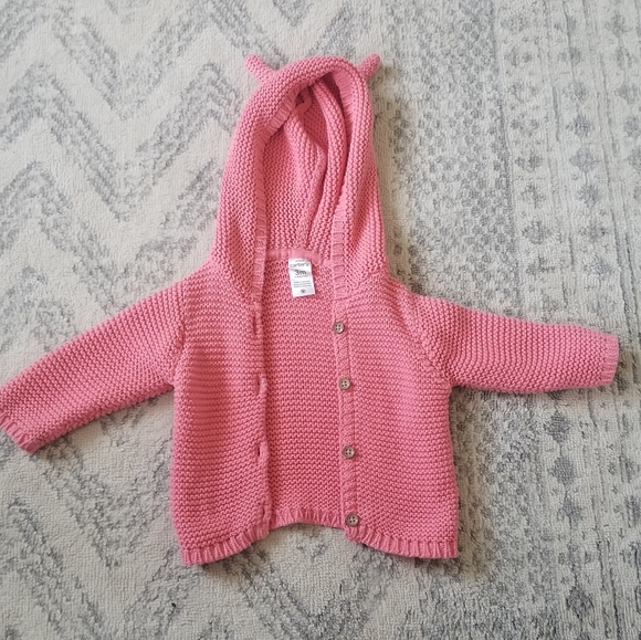 Carter's Other - Carter's baby girl 3 month hooded sweater